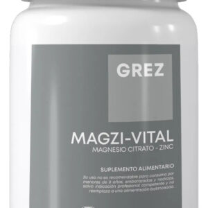 Magzi-vital - 800mg Magnesio Citrato + Zinc / 60 Cápsulas